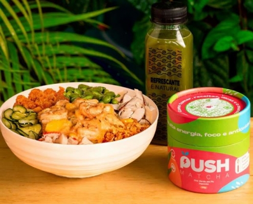 O suco detox funcional chega para complementar a proposta de alimentação saudável e nutritiva seguida no propósito da marca