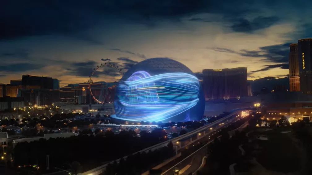 Com 100 metros de altura, maior esfera do mundo será inaugurada em Las Vegas para shows e eventos - Jornal de Boas Notícias