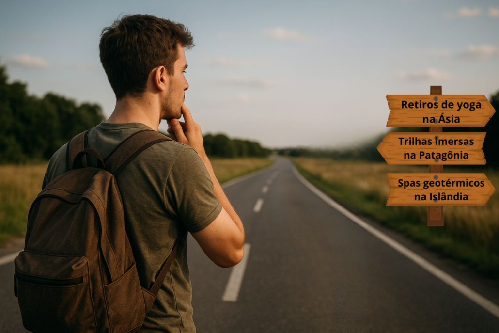 Como organizar sua mente e sua mala para viajar com leveza
