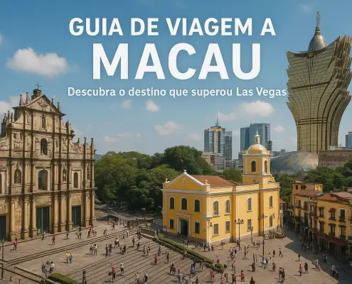 Guia de Viagem a Macau: descubra o destino que superou Las Vegas